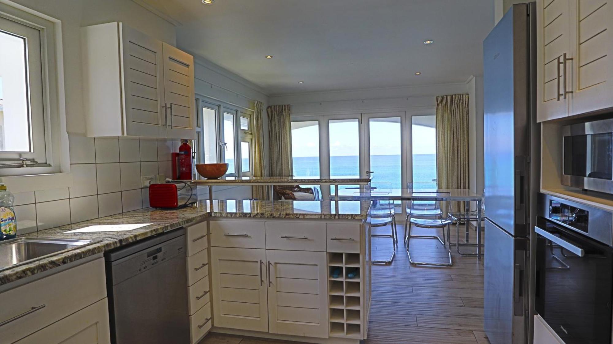 Vallonend Beachfront Villa With Excellent View Bel Ombre Exterior photo
